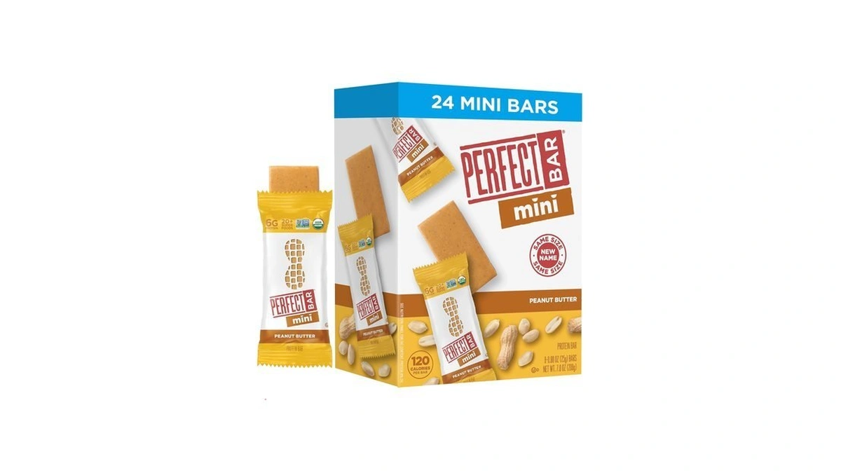 Perfect Bar Protein Bars, Mini Peanut Butter, Gluten-free, 6g, 24