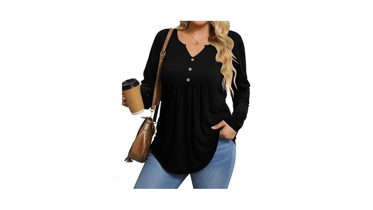 Women Plus Size Long Sleeve
