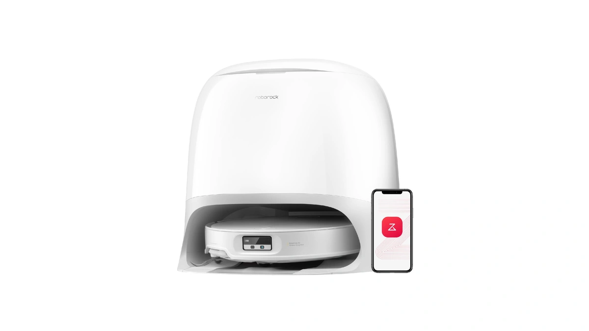 Roborock Qrevo Curvx Robot Vacuum And Mop, 22,000pa Suction