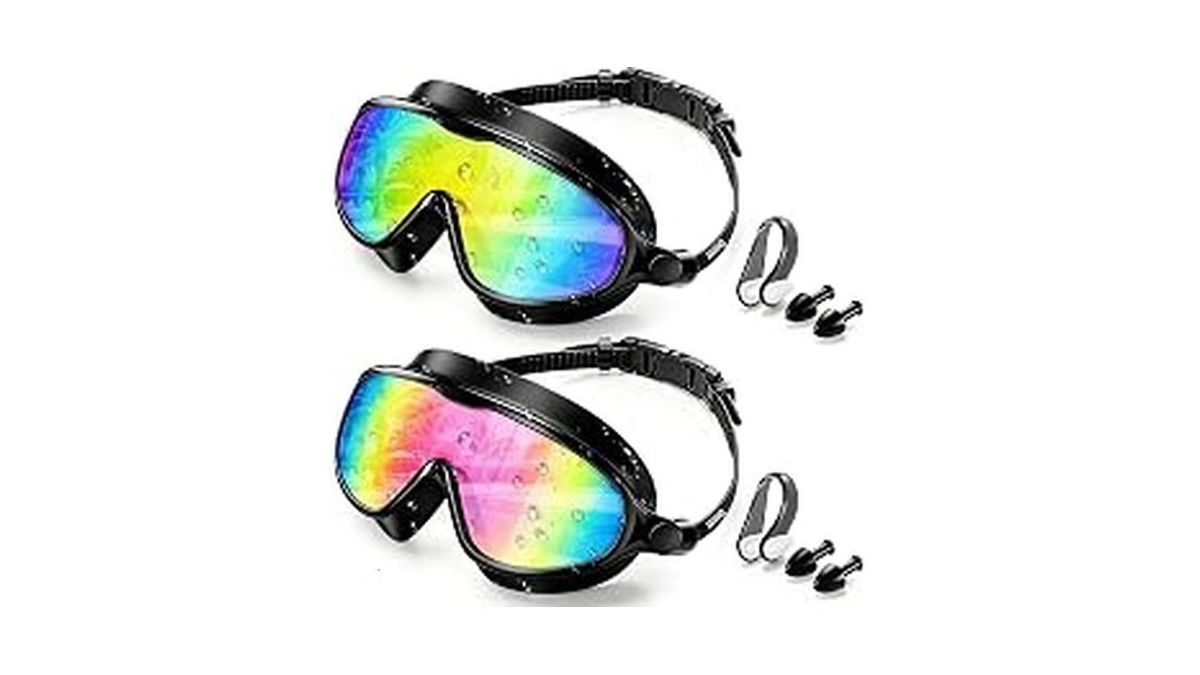 Aegend Swim Goggles For Adult Wide View Goggles For Pool