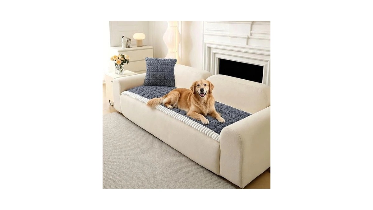 Otob Couch Cover For Dogs Washable Pet Friendly, Non Slip