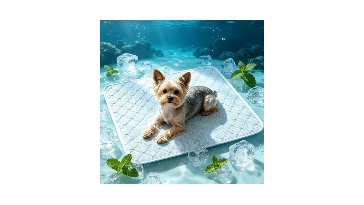 Kmirtne Dog Cooling Mat Instant Self Cooling Pad For Dogs