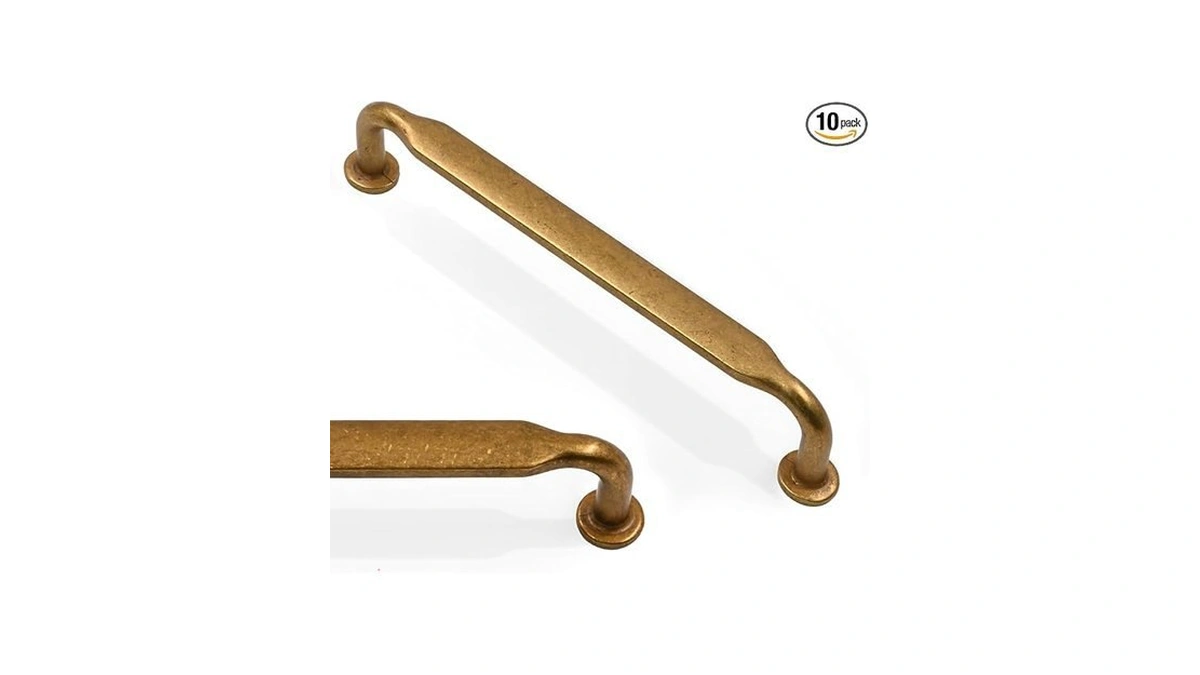 Pack Antique Brass Cabinet Pulls Inch Kitchen...