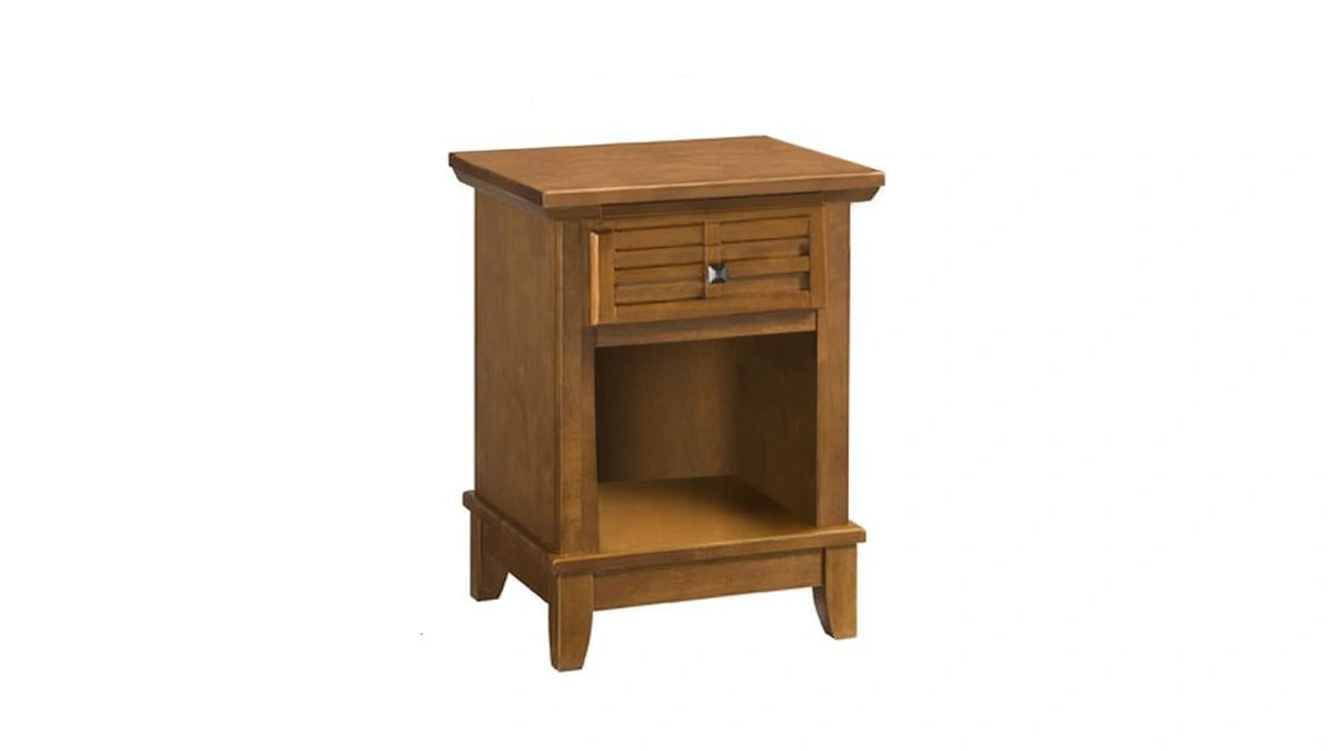 Homestyles Arts And Crafts Cottage Oak Nightstand With Drawer