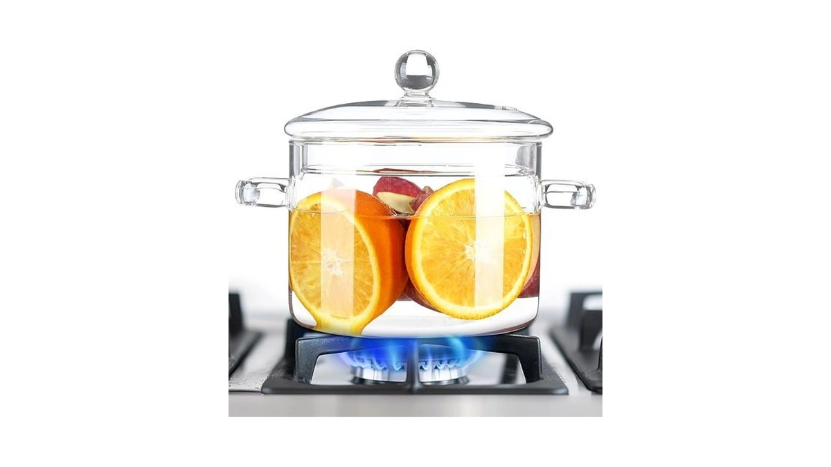 Glass Pots For Cooking Stove Glass Simmer Pot