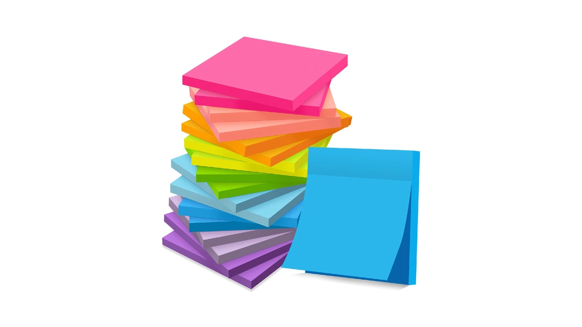 (18 Pads) Sticky Notes 3x3 Inch, Self-stick Pads Bright Colors
