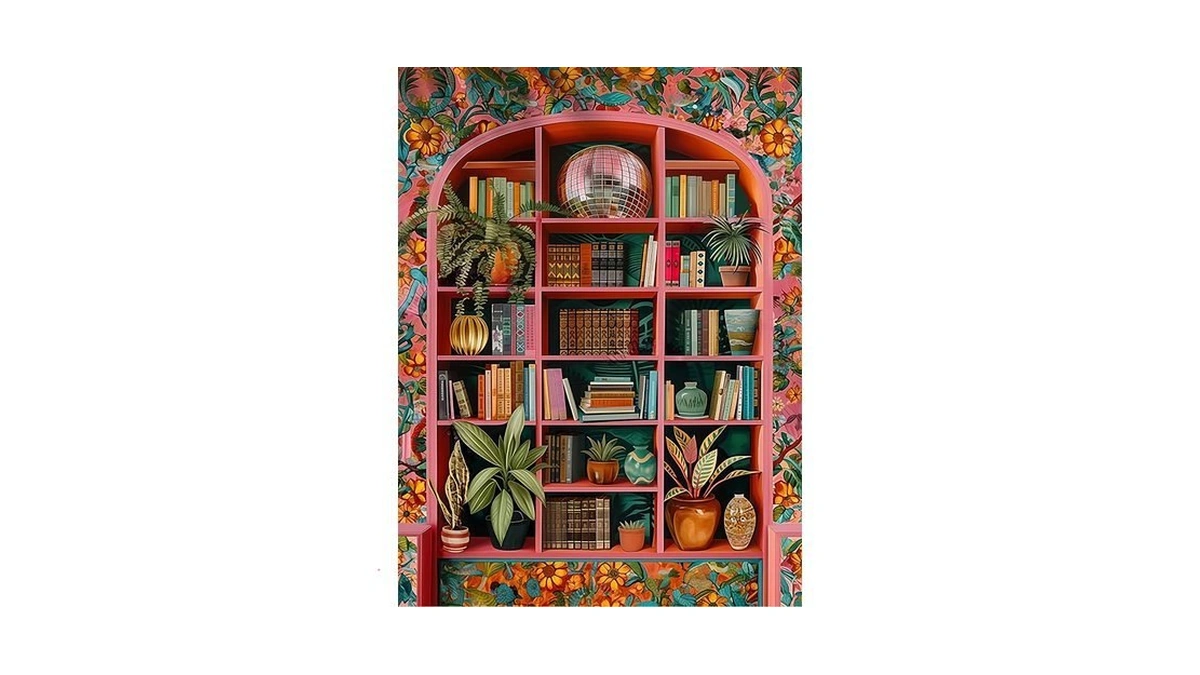 Igoodom Diamond Art Kits For Adults, Diy Disco Library Wall