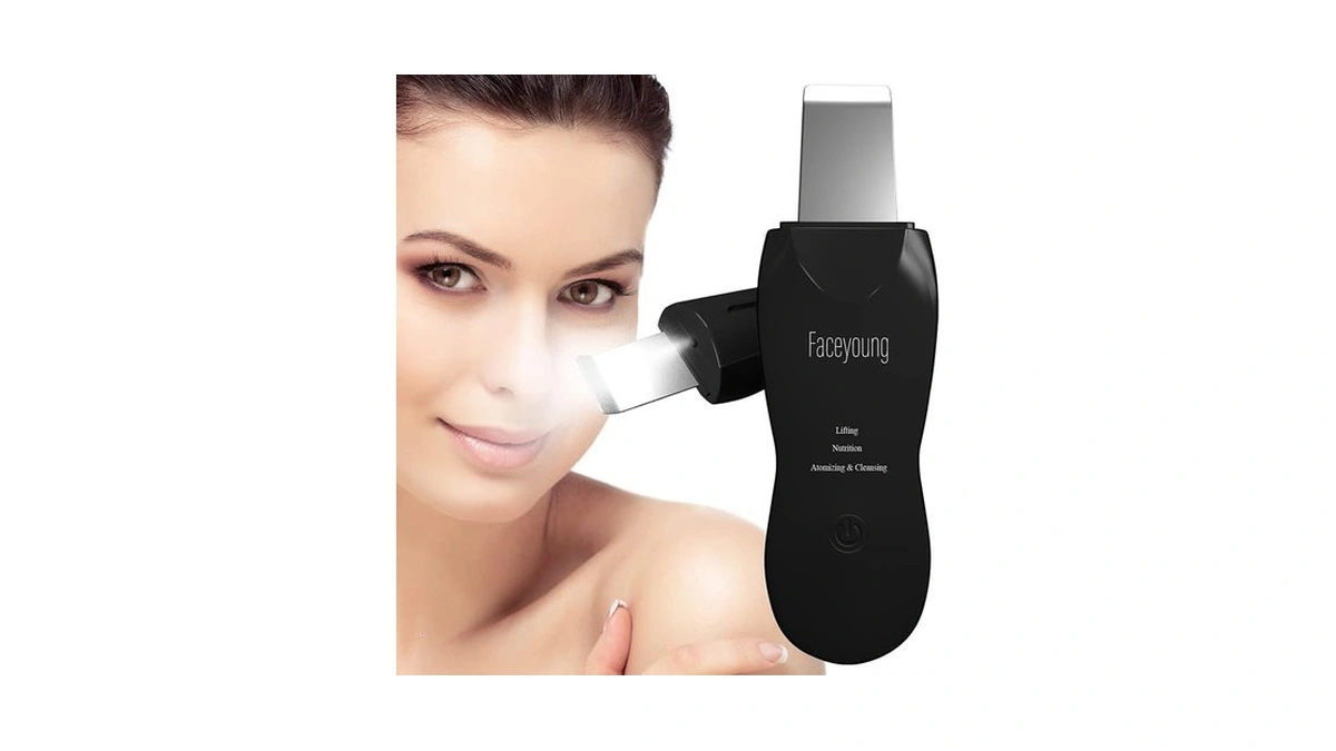Facial Skin Cleanser With Mister, Upgraded Sprayer, Blackhead Extractor For