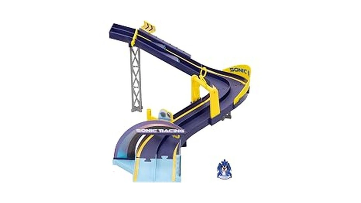 Sonic The Hedgehog E-stadium Track Set With 1:64 Die Cast