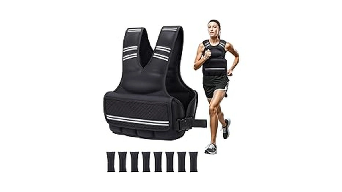 Oyy Weighted Vest For Women Men, 8-18lbs Adjustable Running Vest