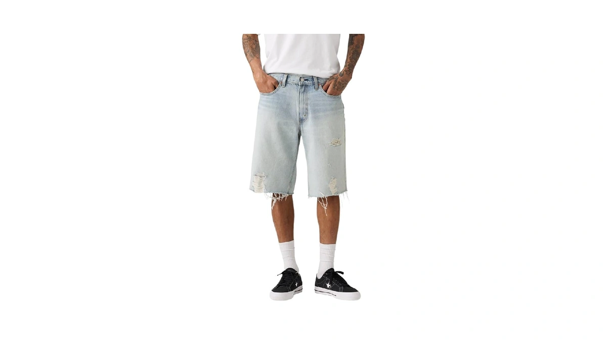 Levi's Men's 469 Loose Straight Denim Shorts (also Available In