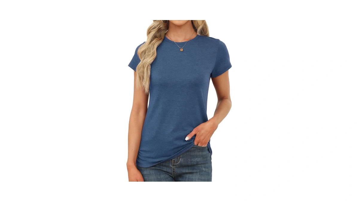 Amazon : Memorose Women's Short Sleeve T-shirts C