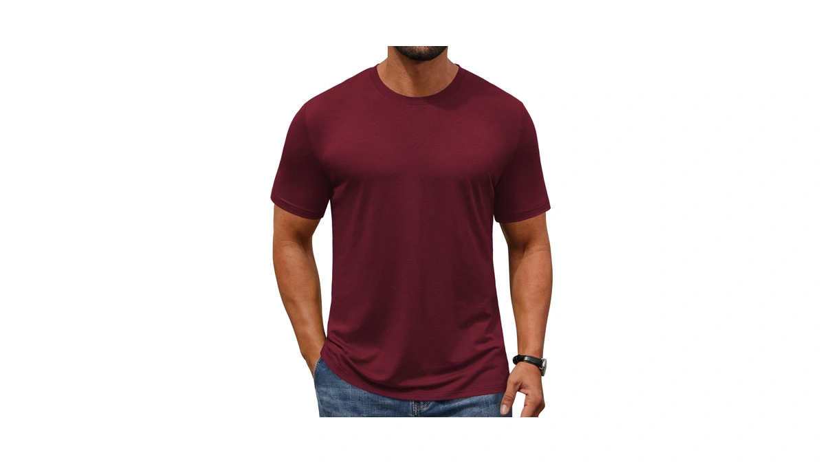 Coofandy Men's T Shirts Short Sleeve Crew Neck T Shirts