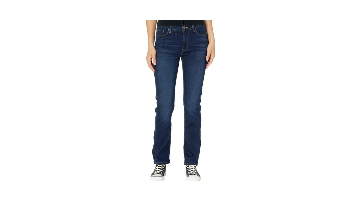 Levi's Womens Classic Straight (also Available In Plus) Jeans, Cobalt