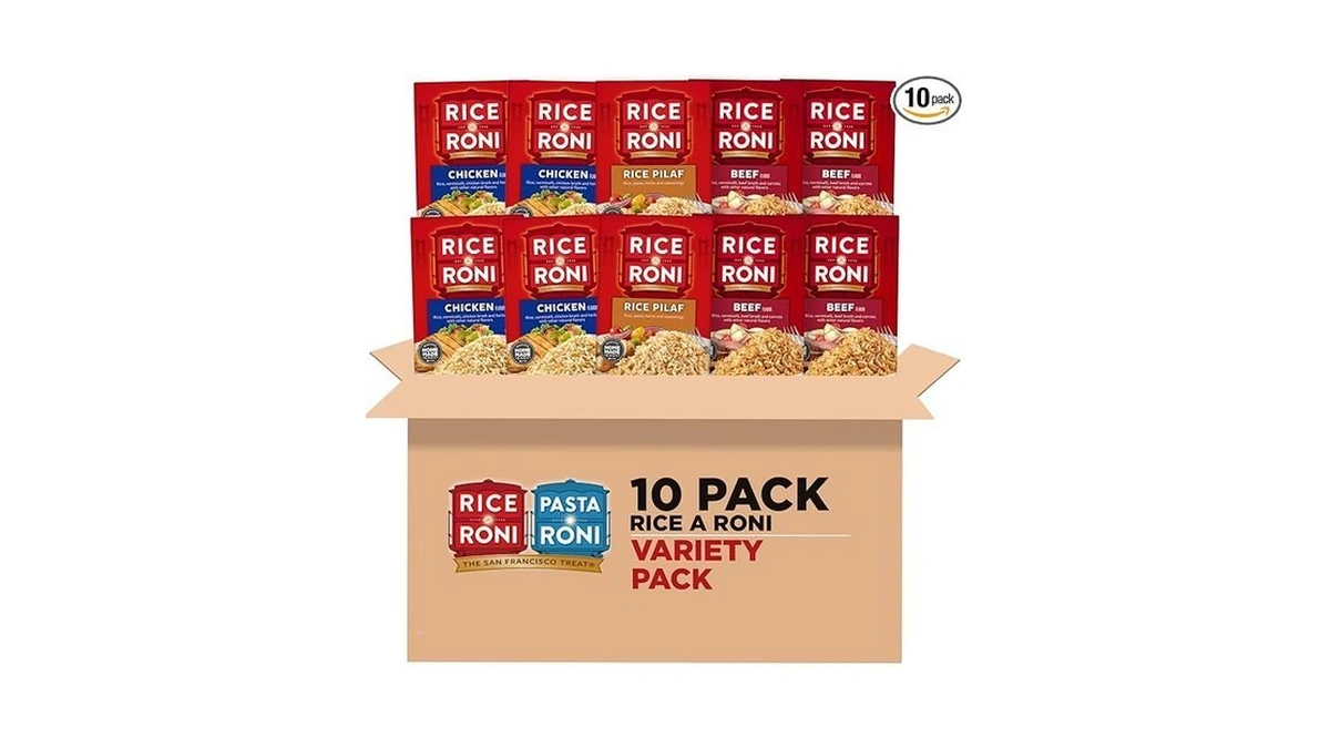 Rice-a-roni Dinner Classics Variety Pack, 10 Piece Assortment