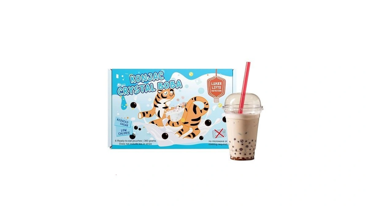Konjac Crystal Boba Made With Konjac Jelly, Low Calorie, Reduce
