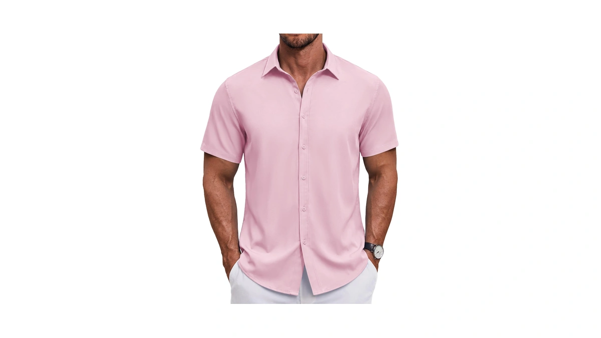 Coofandy Dress Shirts For Men Formal Button D...