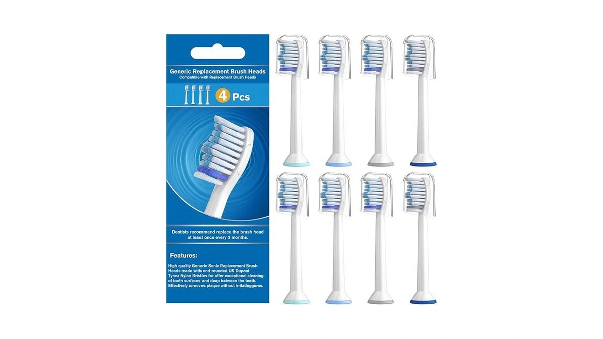 Replacement Toothbrush Heads Compatible With Philips Sonicare