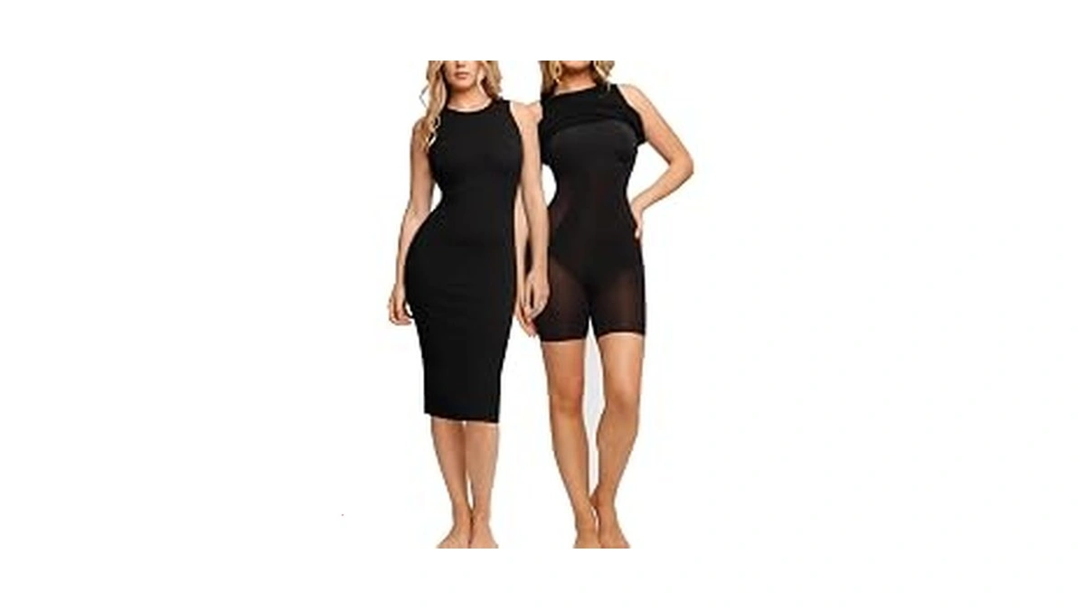 Amazon code: Popilush Women's Bodycon Ruched Shapewea