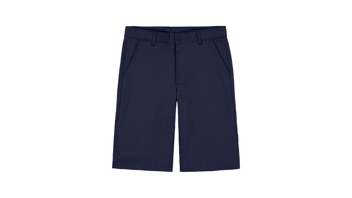 Nautica Big Boys School Uniform Flat Front St...
