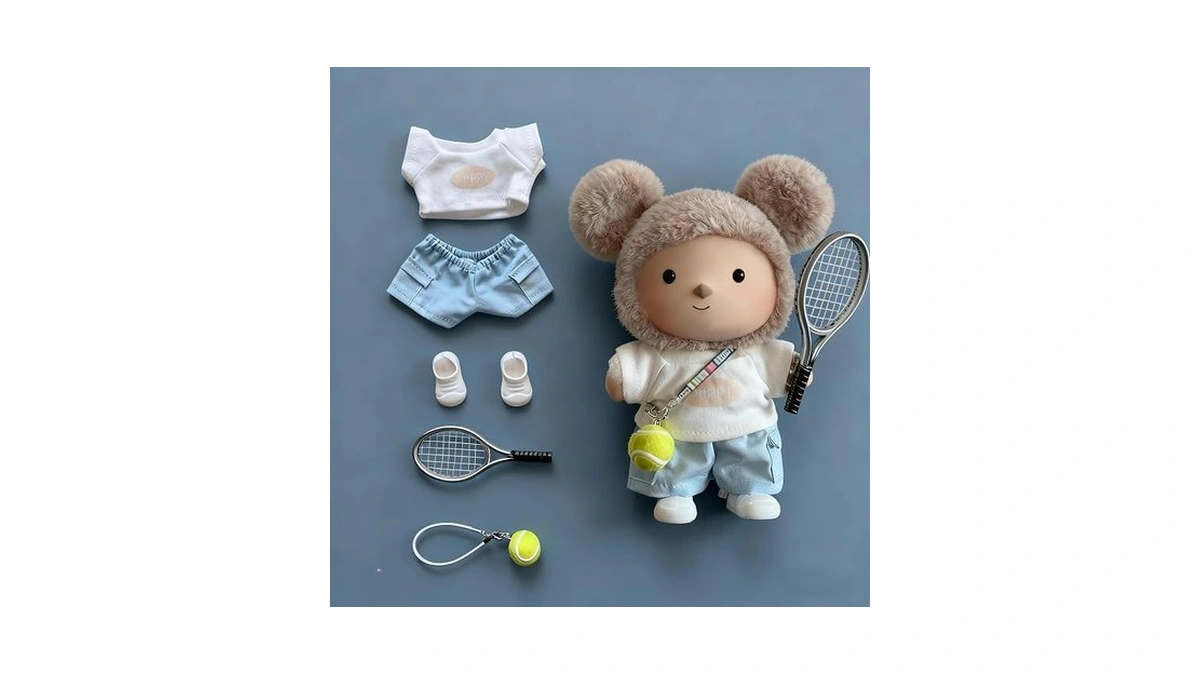 17cm/15cm Doll Clothes Suitable For Labubu Outfit: Fashion Clothes(doll Not