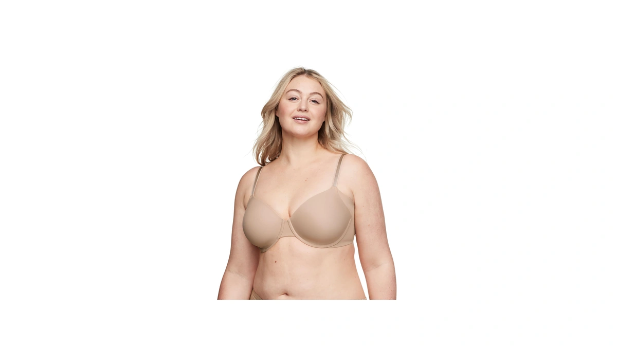 No Side Effects Seamless Underarm-smoothing Comfort Underwire Lightly Lined T-shirt