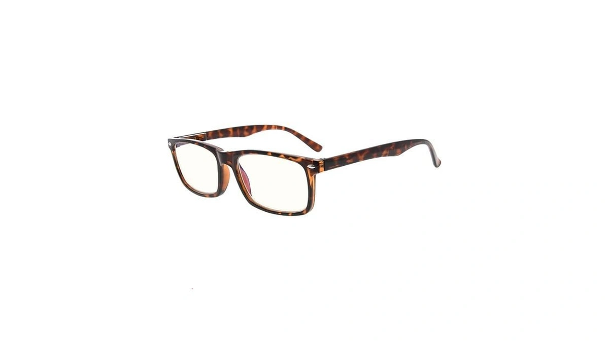 Eyekepper Blue Light Glasses Men Women, Tortoise Frame Eyeglasses