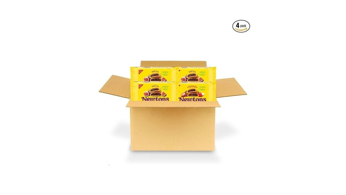 Newtons Soft Baked Fruit Bars Variety Pack, Real Fruit Fig