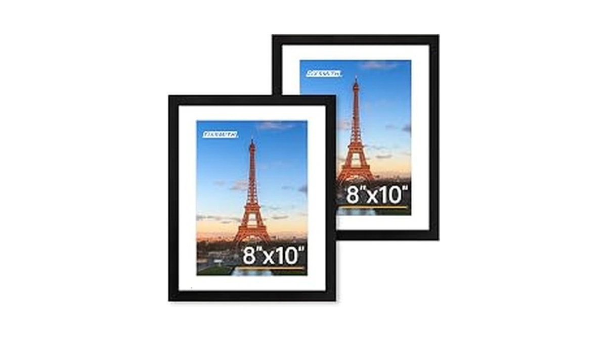 Fixsmith 8x10 Picture Frame Set Of 2, Photo Frame With