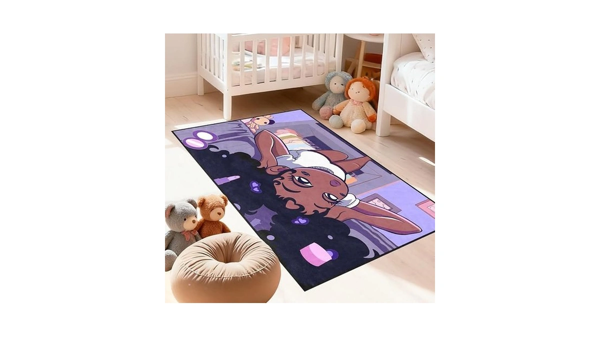 Black Girl Area Rug For Bedroom African American Girls And