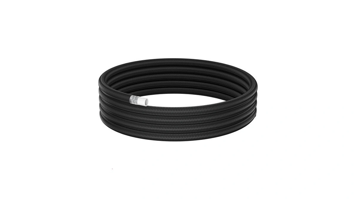 Heliwoo 10ft Ptfe Fuel Hose Line 6an 1885psi Nylon Braided