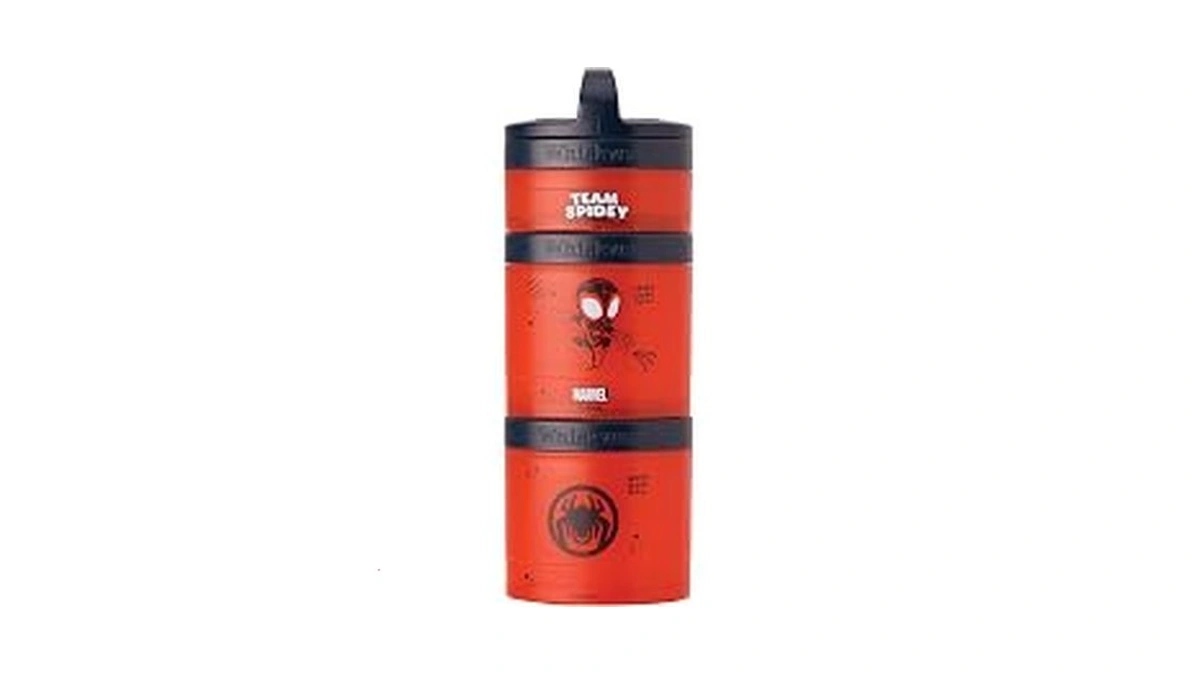 Whiskware Spider-man Team Spidey Stackable Snack Containers For Babies, Kids,