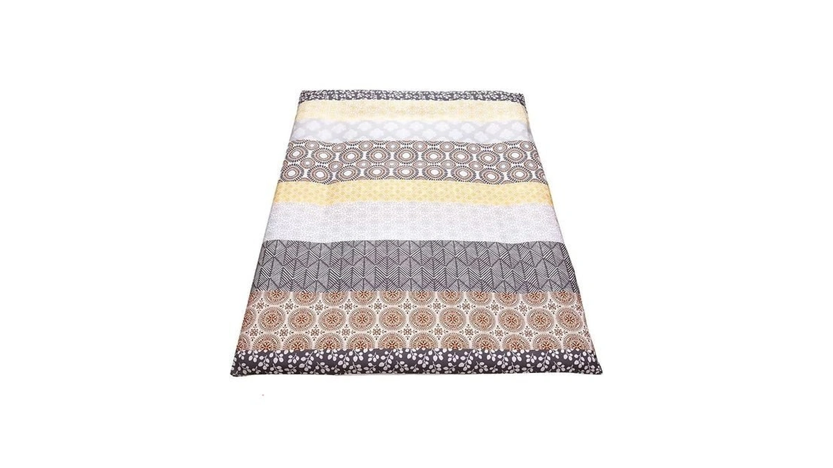 Aigbiot Futon Cover For Japanese Futon Floor Mattress With Zipper,