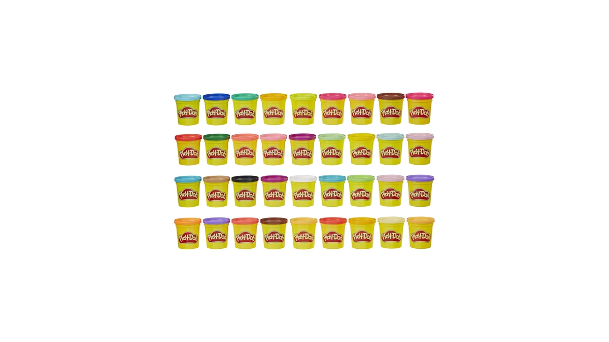 Play-doh Modeling Compound 36-pack Case Of Colors, Non-toxic, 3 Oz