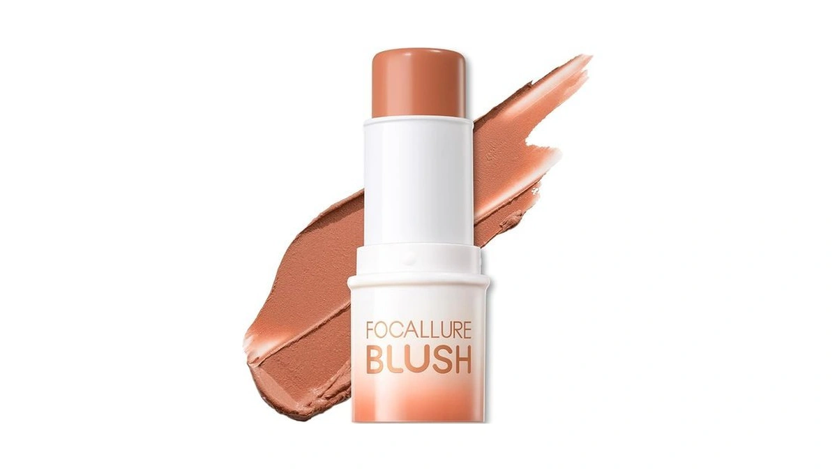 Focallure Cream Blush Stick, 12h Long-lasting Multi Stick, Nu02
