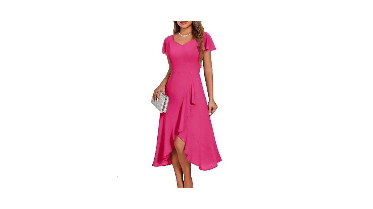 Homrain Hot Pink Formal Dresses
