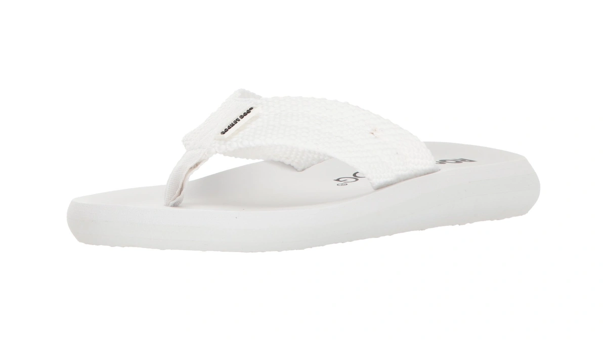 Rocket Dog Women's Sunset Flip Flop, White, 6 M Us