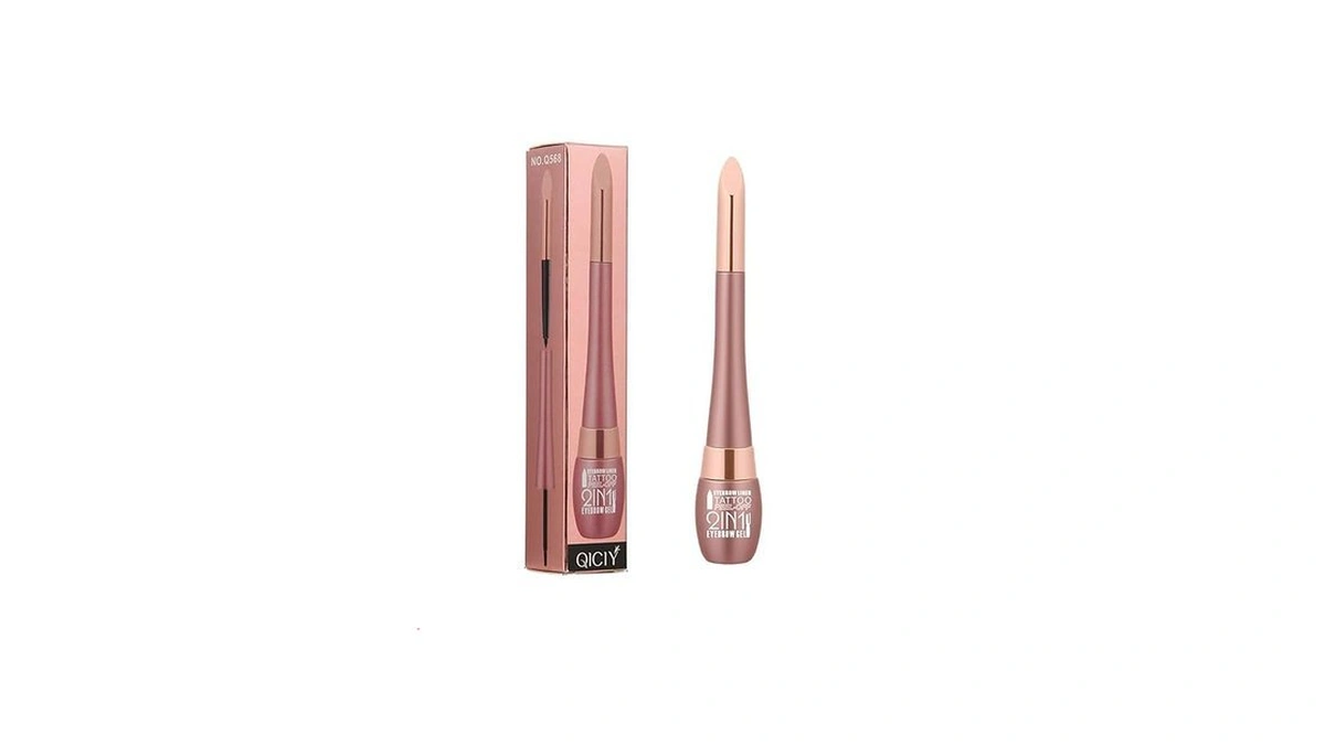 2-in-1 Eyebrow Pencil & Tint Duo Waterproof, Smudge-proof, Long Lasting