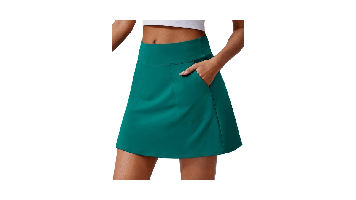 Pinspark Tennis Skorts For Women With Pockets High Waisted Golf