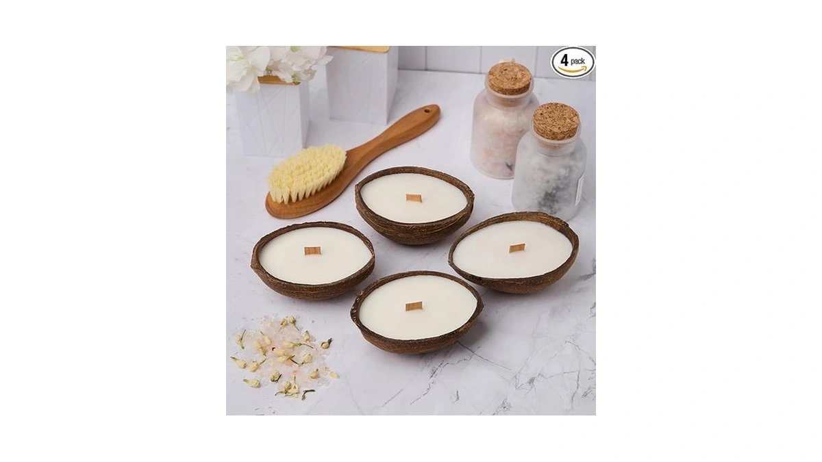 Badalyan Art Studio – Scented Candles Clearance | Coconut Shell