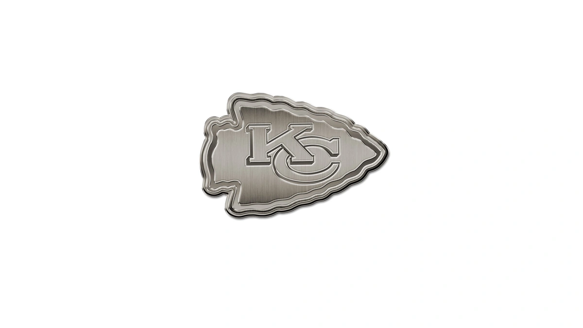 Rico Industries Nfl Kansas City Chiefs Antique Auto Emblem Antique