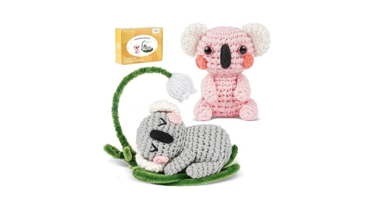 Morejmtt Crochet Kit For Beginners, Crochet Animal Kits,crocheting Kit For