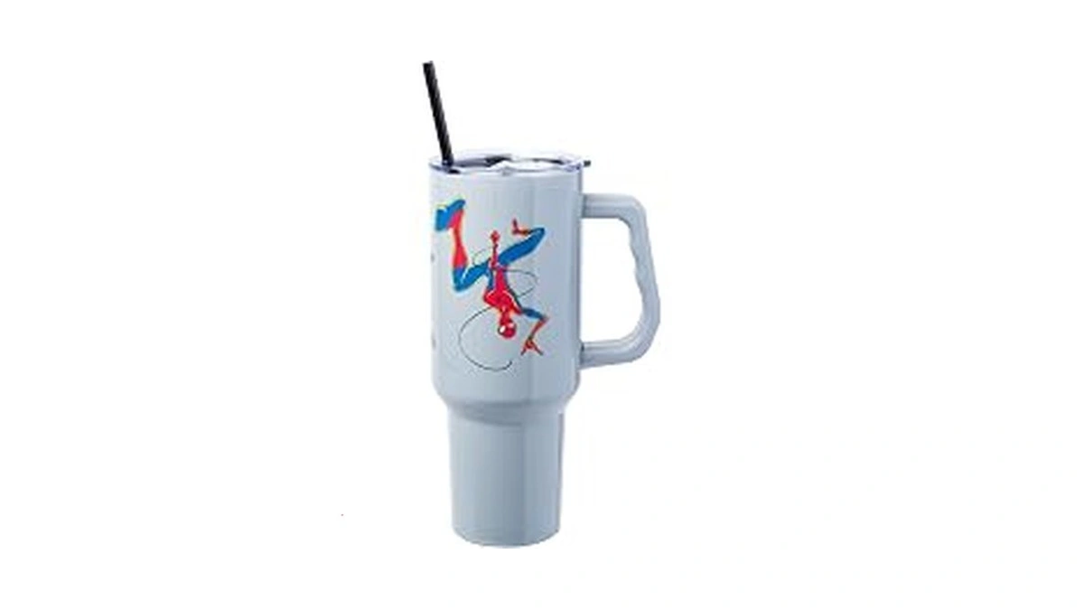 Silver Buffalo Marvel Spider-gwen, Stainless Steel Tumbler, 40oz
