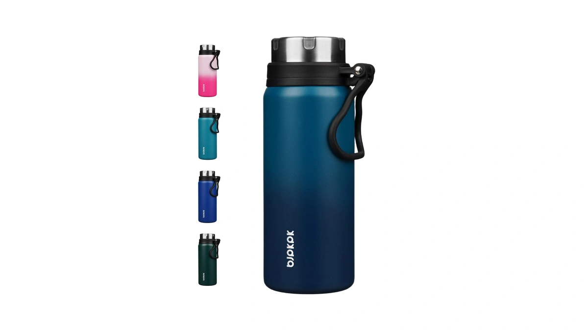 Bjpkpk Insulated Water Bottle Stainless Steel...