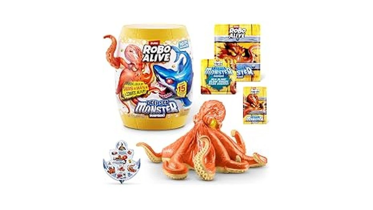 Robo Alive Deep Sea Monster Surprise (octopus) By Zuru, Surprise