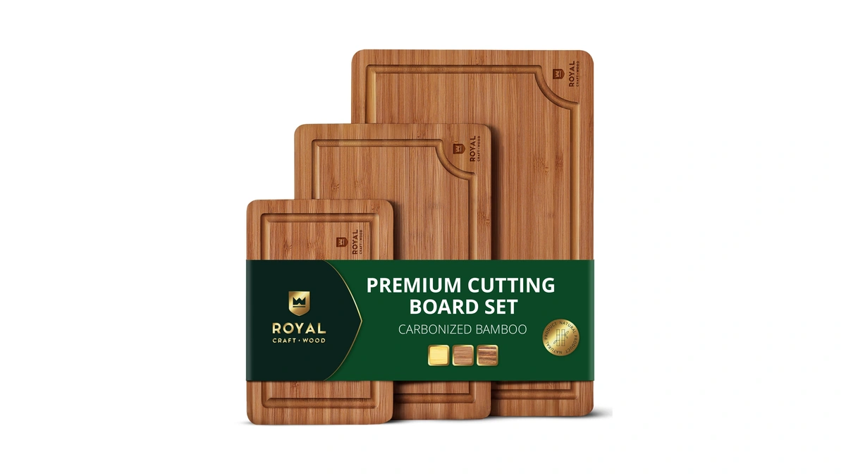 Royal Craft Wood Wooden Cutting Boards For Kitchen Appliances -