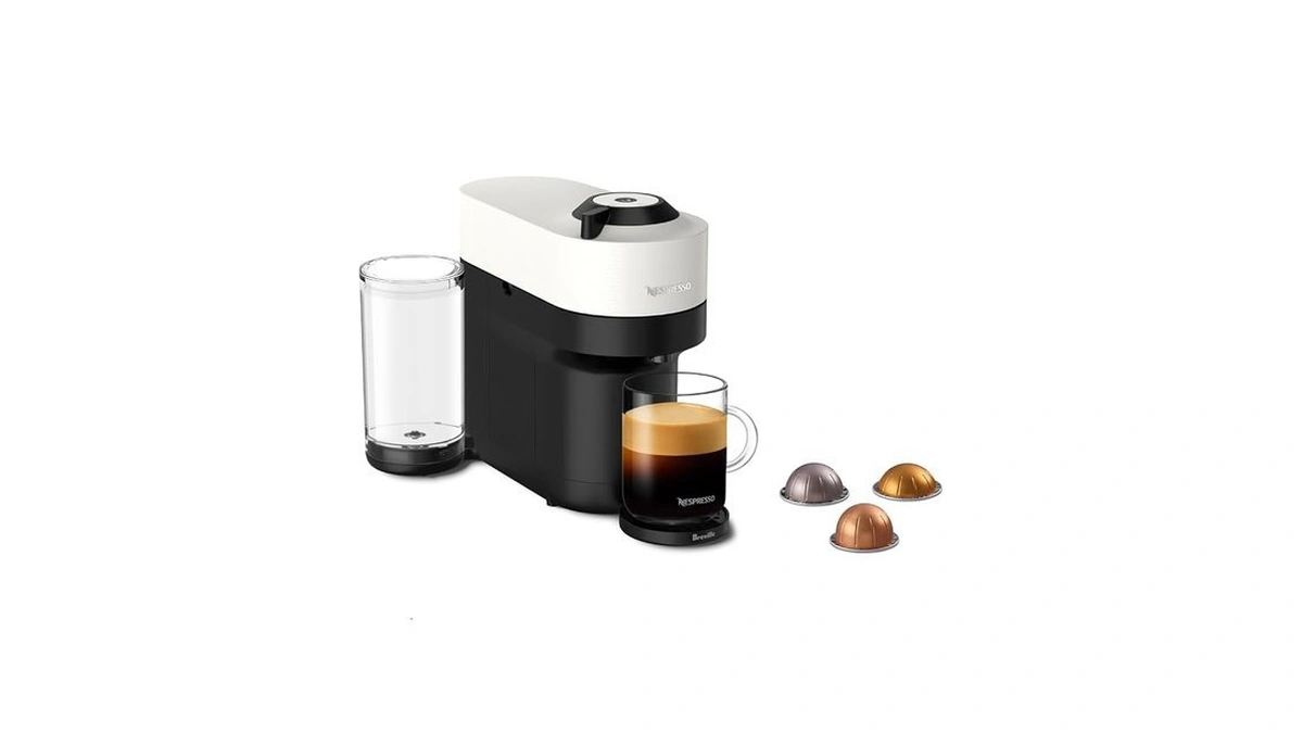 Nespresso Vertuo Pop+ Coffee And Espresso Maker By Breville, Coconut