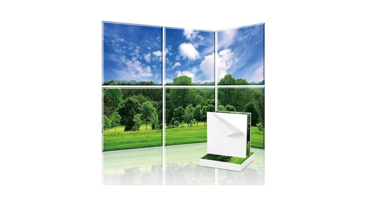 Zylithic Decorative Acoustic Wall Panels 6 Pack, 72“x48” Art Sound