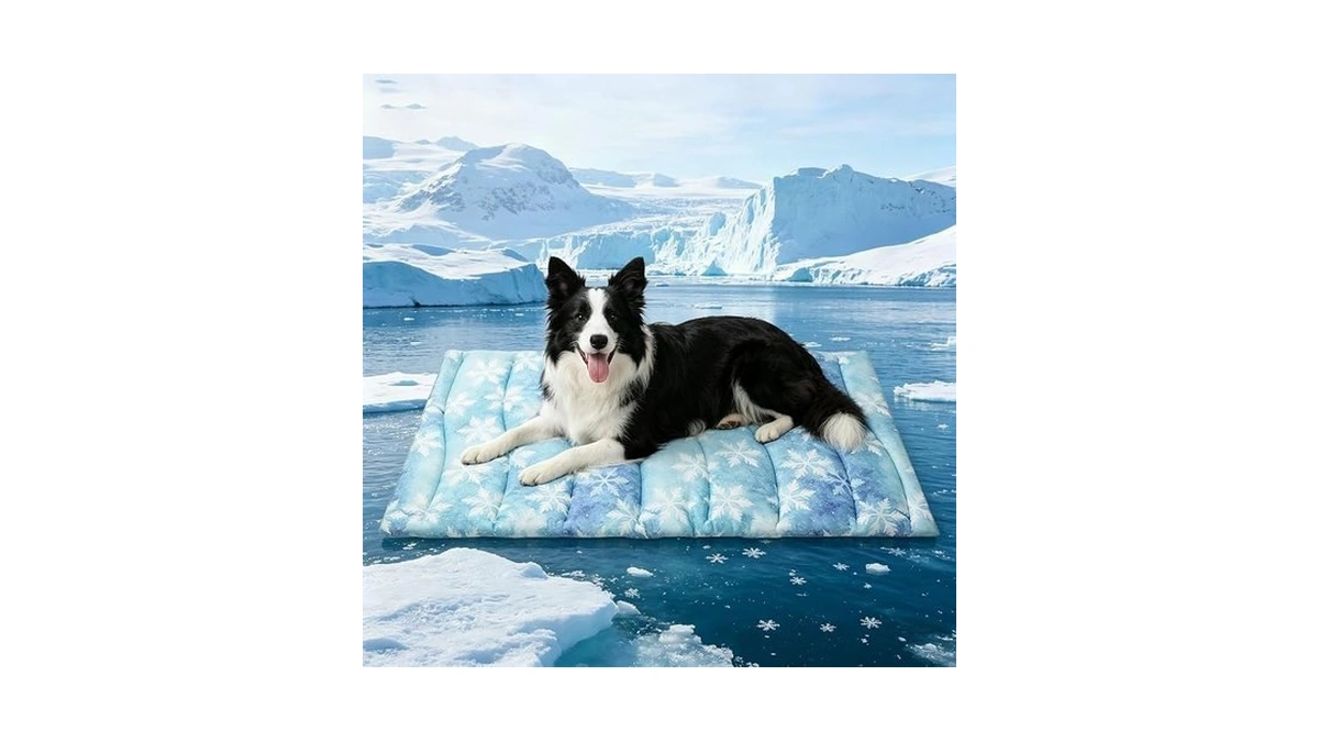 Kooltail Dog Cooling Mat, Extra Thick Large Cooling Bed For