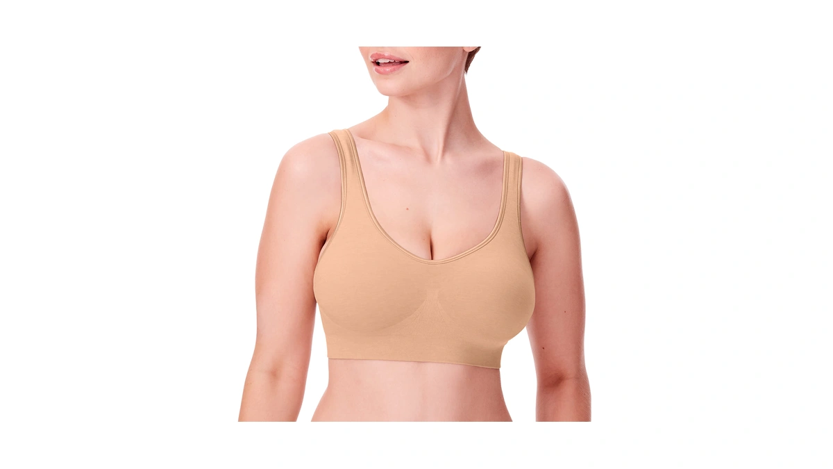 Bali Women's Comfort Revolution Shaping Wirefree Bra, Nude, X-large